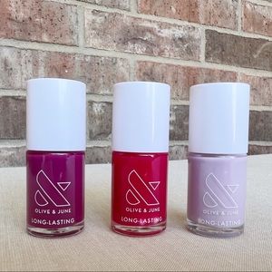 Olive & June Set of 3 Jelly Nail Polishes